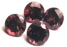 loose garnets gem stones